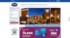 Desktop Screenshot of hamptoninncolumbia.com